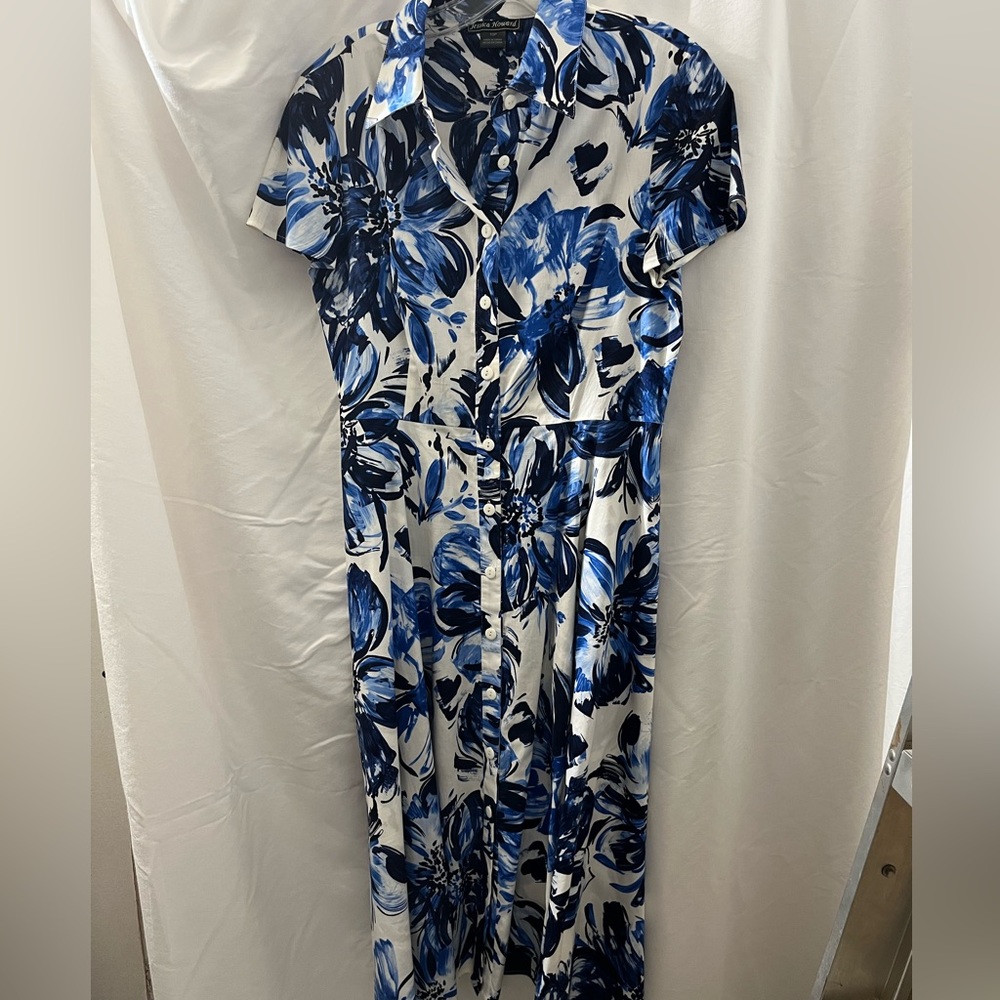 10P dress bright blue beautiful